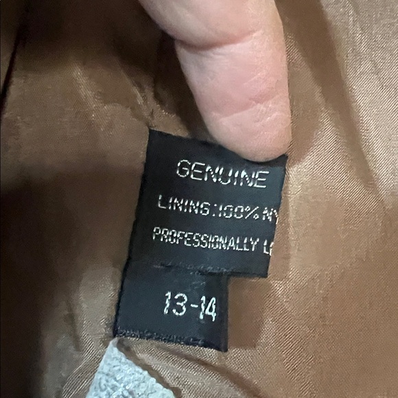 Vintage WinLit Suede Leather Jacket - Picture 7 of 13